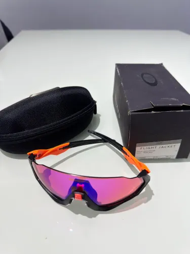 Oakley Flight Jacket Prizm Trail - Original  (clássico)