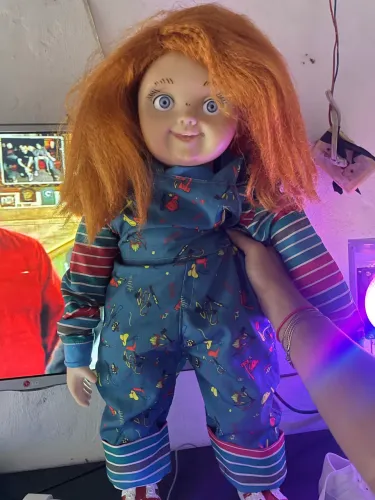 Boneco Chucky em Vinil 83 cm Réplica Realista Gigante Excelente Estado