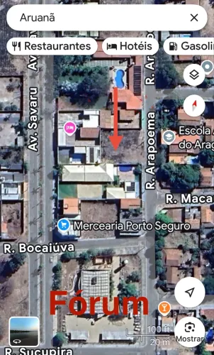 Lote Aruanã - Próximo ao Fórum