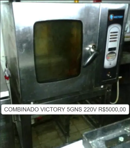 FORNO COMBINADO VICTORY 5 GNs 220v