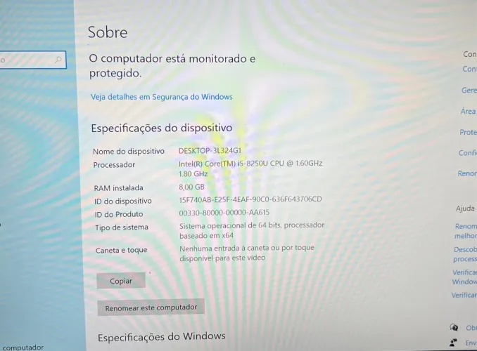 Notebook Lenovo