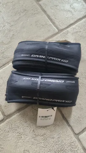 Novo par pneu dobrável continental Grand Prix TR 700x30 Tubeless
