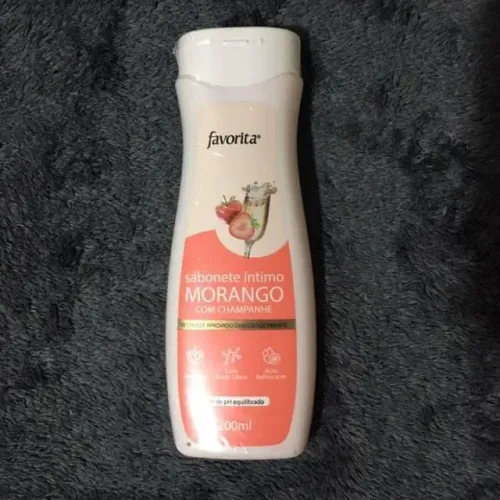 Sabonete Íntimo Morango com champanhe FAVORITA
