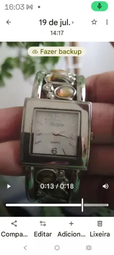 Relógio tipo Pulseira