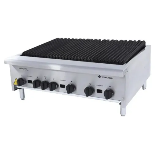 Chapa grelha vertical Charbroiler Venâncio