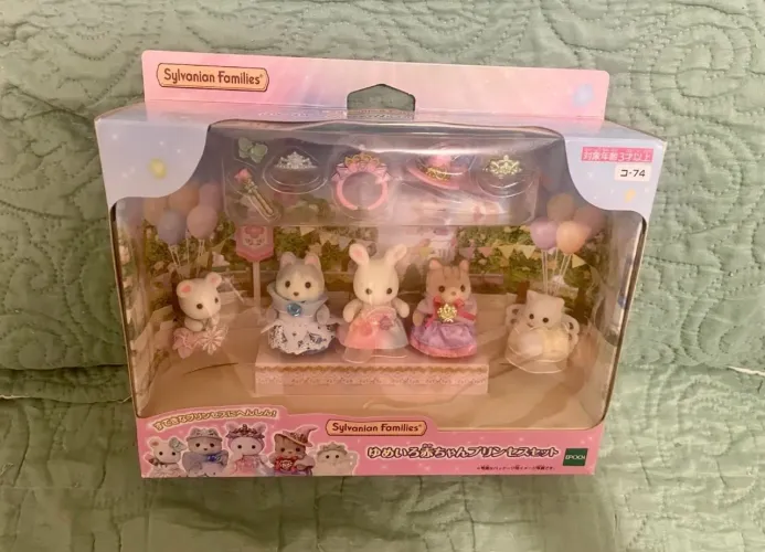sylvanian families set conjunto princesa real (importado)