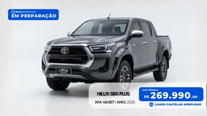 Toyota Hilux CD SRX Plus 4X4 2.8 TDI Die. Aut. 2025