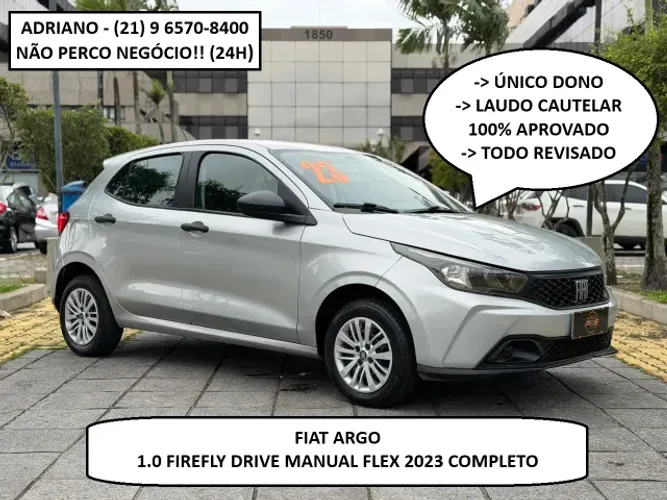 Fiat Argo 1.0 6V Flex. 2023