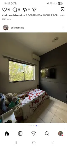 Casa em condomínio fechado mobiliada 