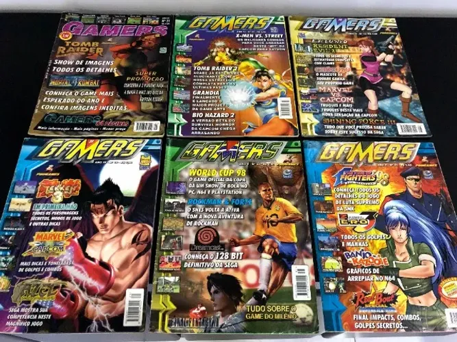 Revista Gamers - Diversos Volumes