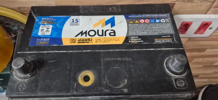 Bateria 80 amperes carcaça