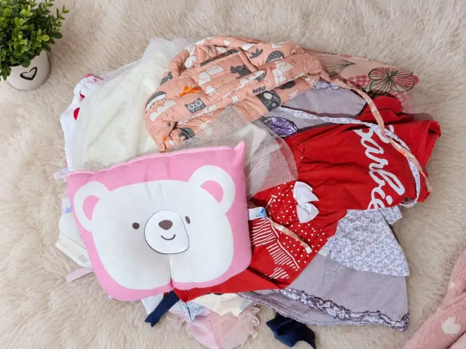 Lotinho de roupas pra bebê menina