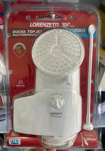 Ducha Top Jet Turbo, Somos Loja. LEIA A DESCRIÇÃO!!!
