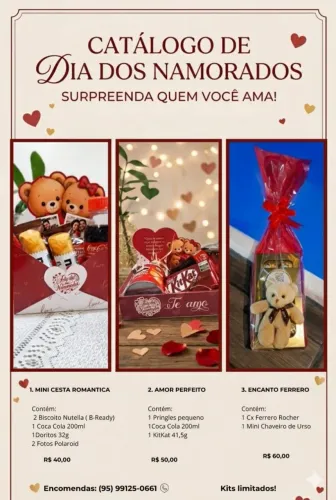 Kits para os dia nos namorados