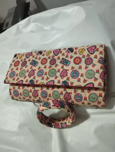 Bolsa Vintage tecido