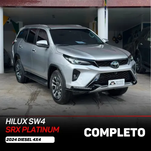Toyota Hilux SW4 SRX Plat. 4X4 2.8 TB Die. Aut. 2024