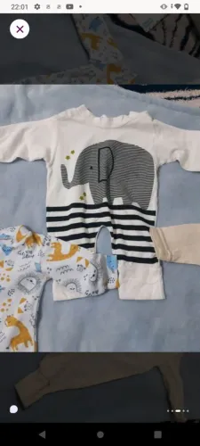 Roupas infantil 1a 3 meses