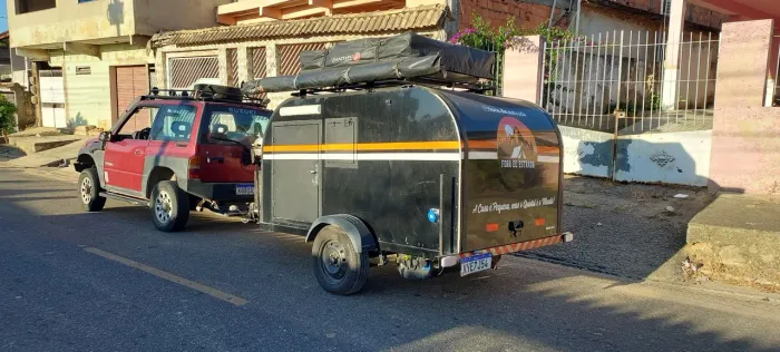 Vendo Mini Trailer Completo, emplacado.
