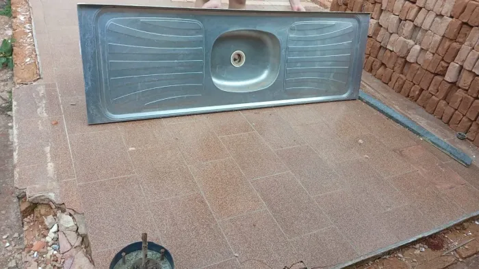 Pia de inox