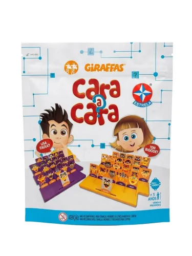 Brinquedo Cara A Cara - Lacrado Original Giraffas Estrela 