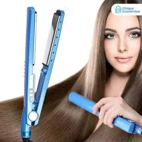 Vendo plancha de cabello oferta 25rs y cepillo secador en 50rs en perfecto estado