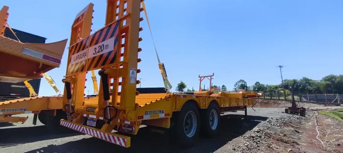 Semirreboque Carrega Tudo Prancha 2 Eixos 25 T 