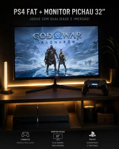 PlayStation 4 1TB + Monitor