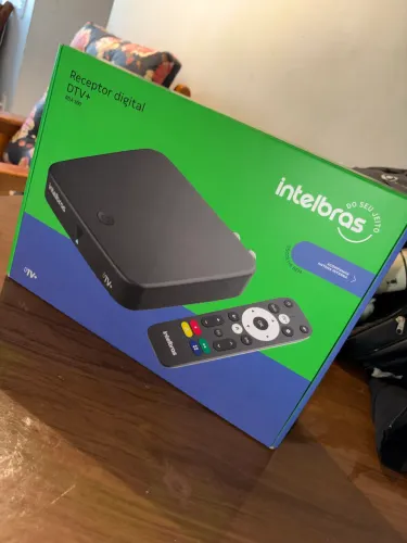 Receptor Digital Intelbras DTV+ RDA 300 na Caixa