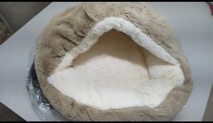 Cama peluciada para pet