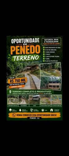 Sítio no alto penedo na fazendinha