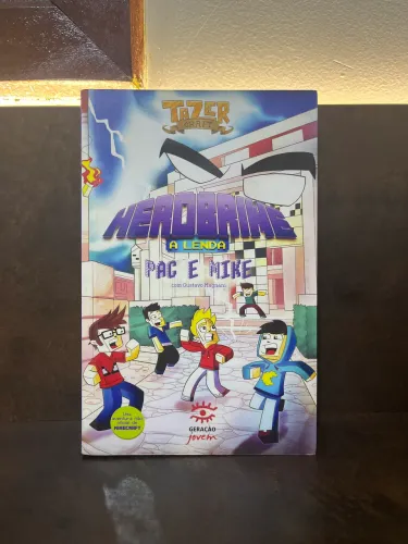 Livro Herobrine: A Lenda - Pac e Mike - TazerCraft - Minecraft