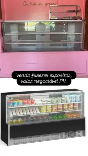 Vendo freezer expositor