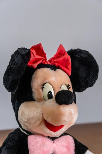 Pelúcia clássico da Minnie Mouse Original da Disney,