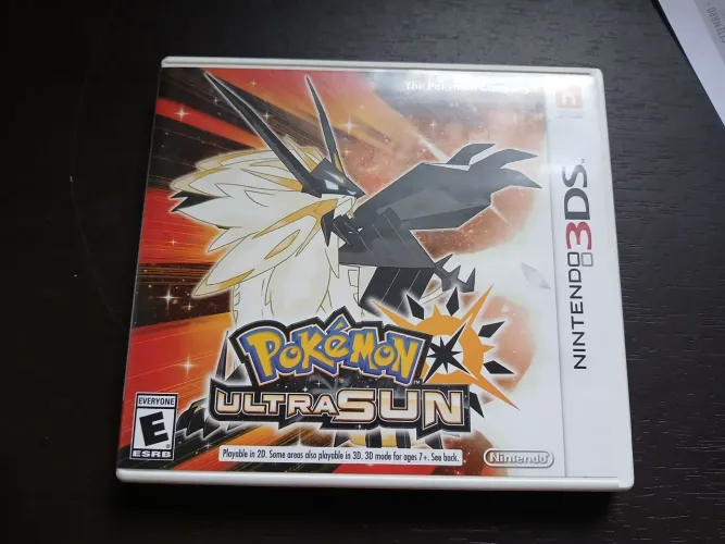 Jogo pokemon ultra sun, Nintendo 3ds