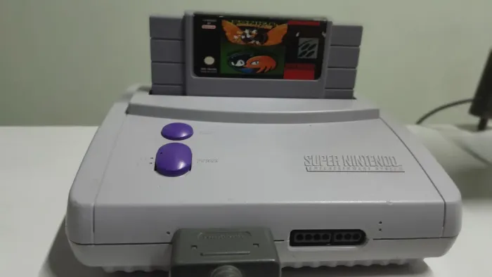 Super Nintendo Slim ( Leia a descrição)