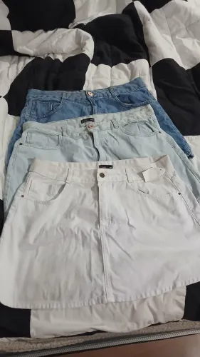 Vendo kit de mini saias tamanho 46