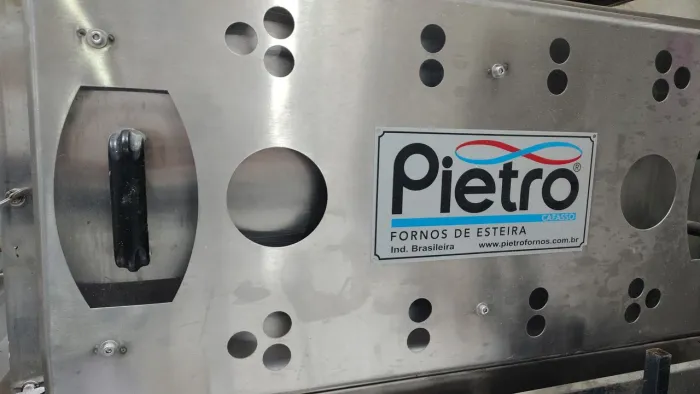 Forno e esteira do Pietro am 45 a gás 220