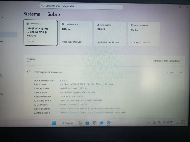 Vendo notebook core i5