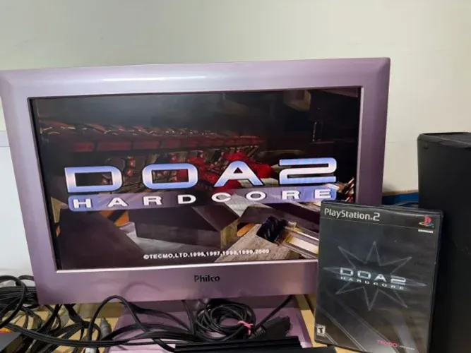 Jogo Doa2 Hardcore Ps2 Mídia Física Dead Or Alive Completo Original Coleção