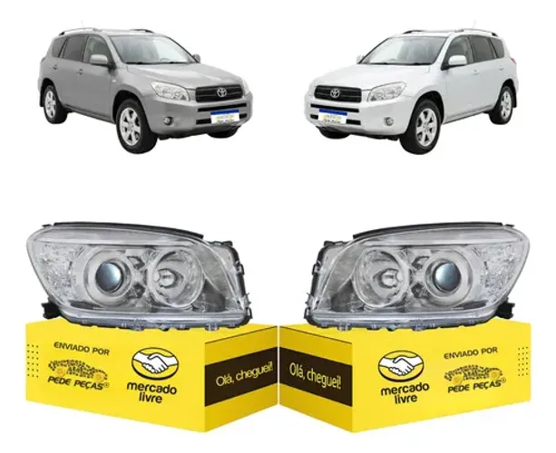 Par Farol Sinaleira Toyota Rav4 2006 2007 2008 Novo Ambos Lados