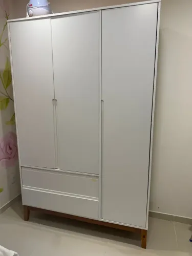 Guarda-roupa Infantil - Branco - Matic
