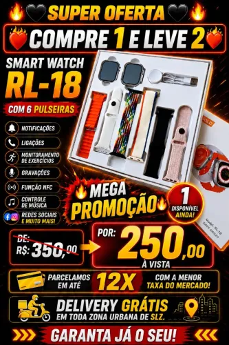 Relógio em dose dupla