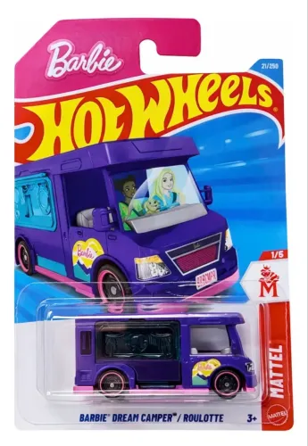 Carrinho Hotwheels Barbie.