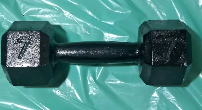Vende_se 2 halteres de 7kg cada