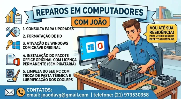 Reparo de computador ou notebook