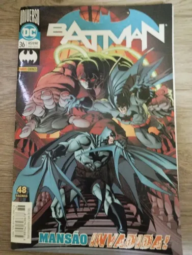 Hq Batman 36 - Mansão invadida 