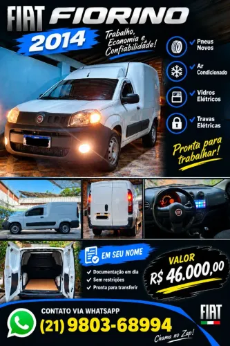 Fiat Fiorino Furgão EVO 1.4 Flex 8V 2P 2015