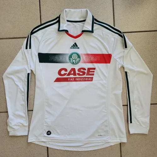 Camisa Palmeiras 2011/2012 Branca Manga Comprida Tamanho G