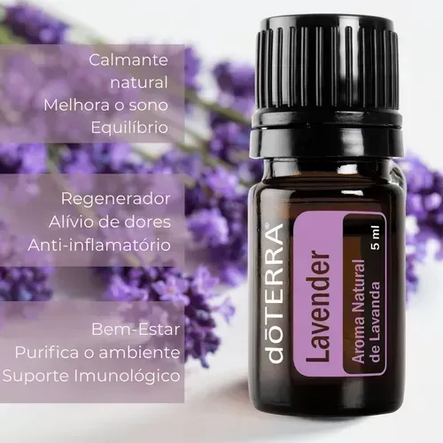 Óleo Essencial Lavanda doTERRA 5ml - Original e Lacrado em Pronta Entrega