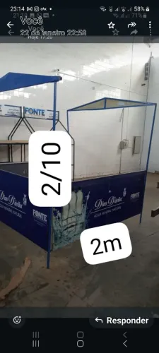 Barraca p/ lanches 1.600,00